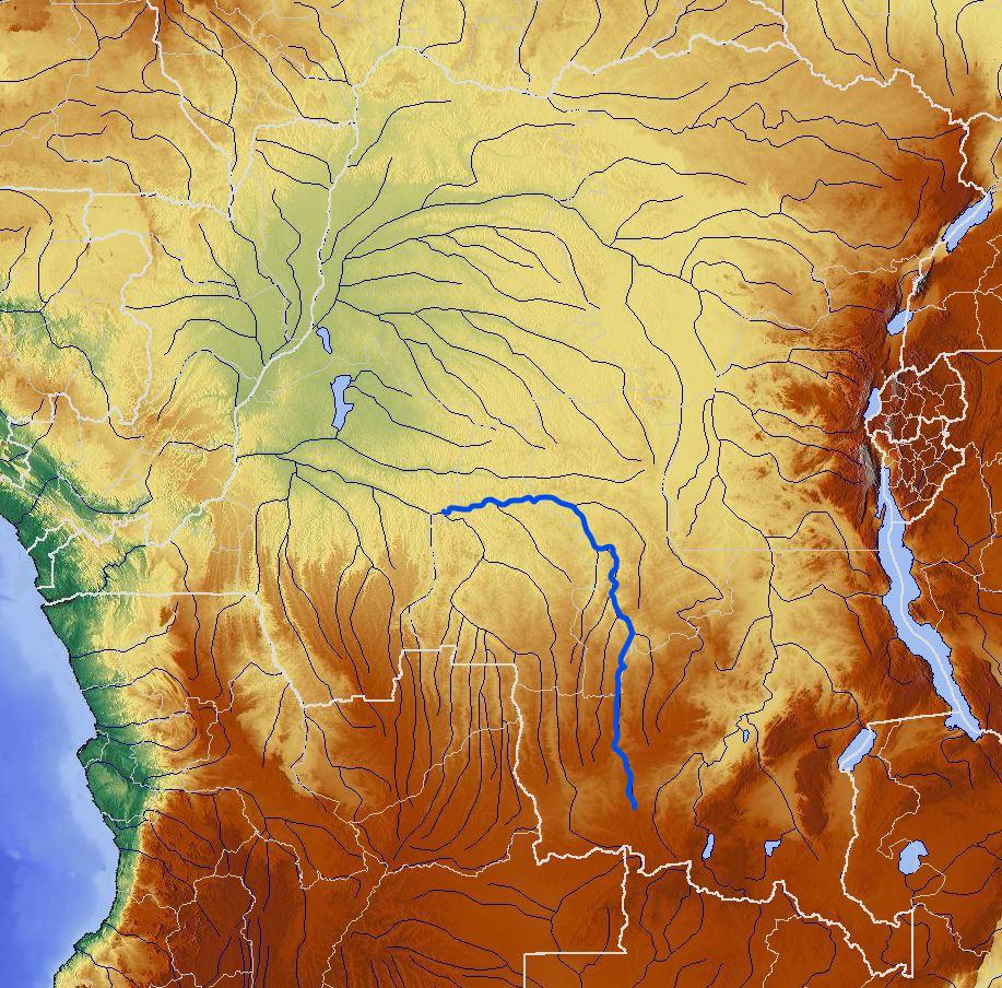 Sankuru Rdc La rivière Sankuru